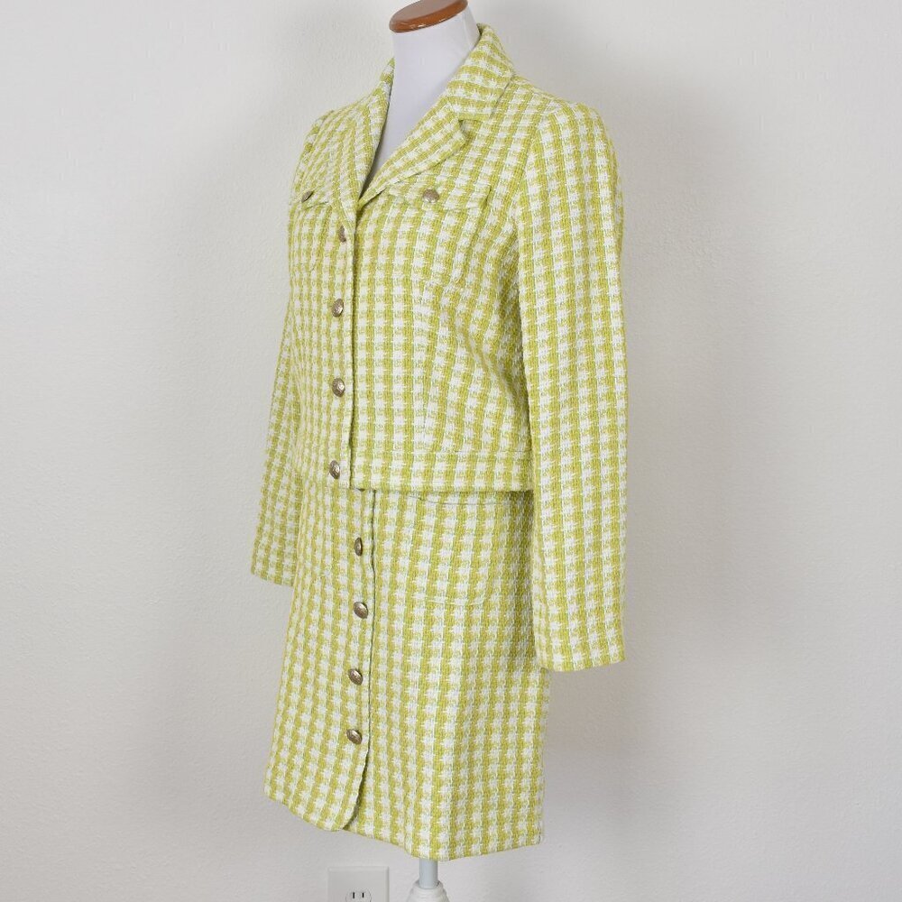 Talbots Tweed Skirt Suit Set NEW - 2 - Picture 7 of 14